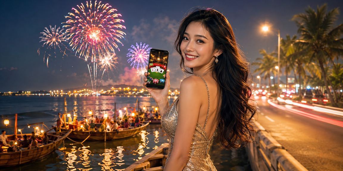 Người chơi truy cập cổng game trên thiết bị di động tại Phan Thiết